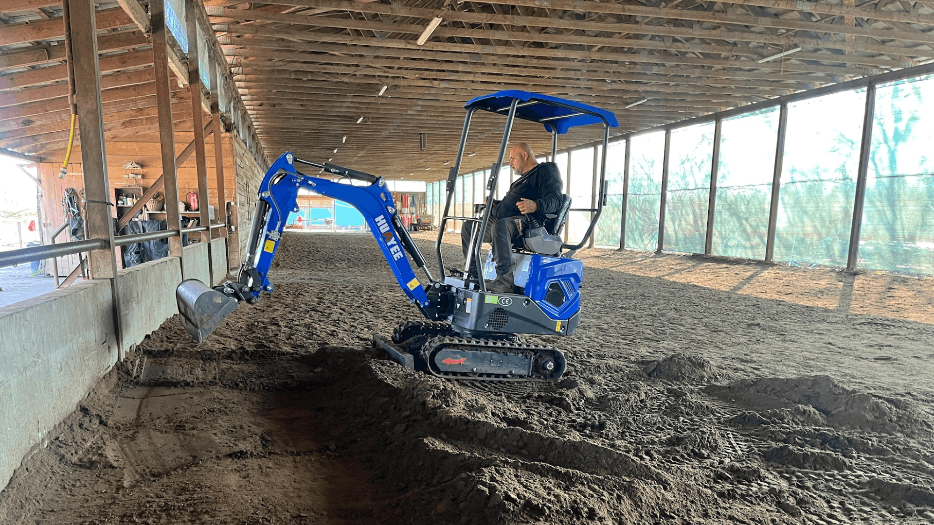 Huayee HY12M4 minikotró - Kép 3