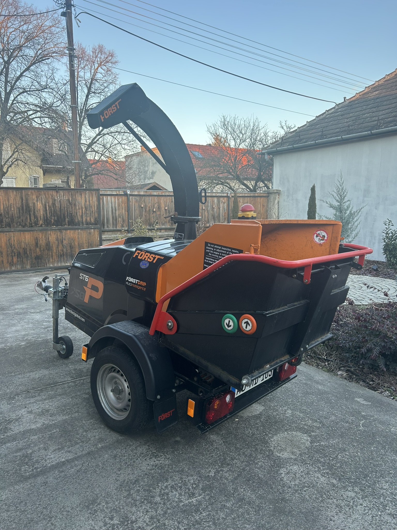 Först ST6P ágaprító - Kép 1